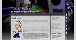 Desktop Screenshot of martinhastings.co.uk